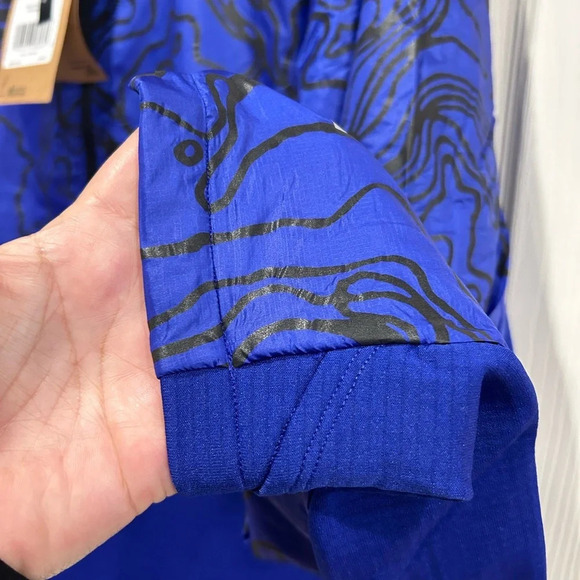 The North Face Men’s L Large Winter Warm-up 1/4 Zip Hoodie NWT Blue - Picture 4 of 11